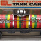 Lionel 6-9278 O Gauge Lifesavers Chrome Plated Single Dome Tank Car VG/Box