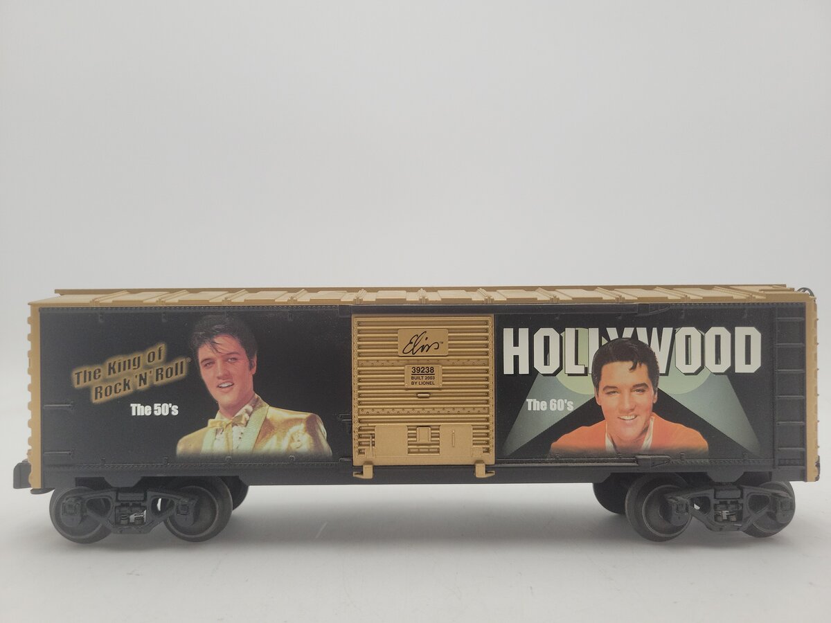 Lionel 6-39238 O Gauge Elvis Presley Commemorative Boxcar EX/Box