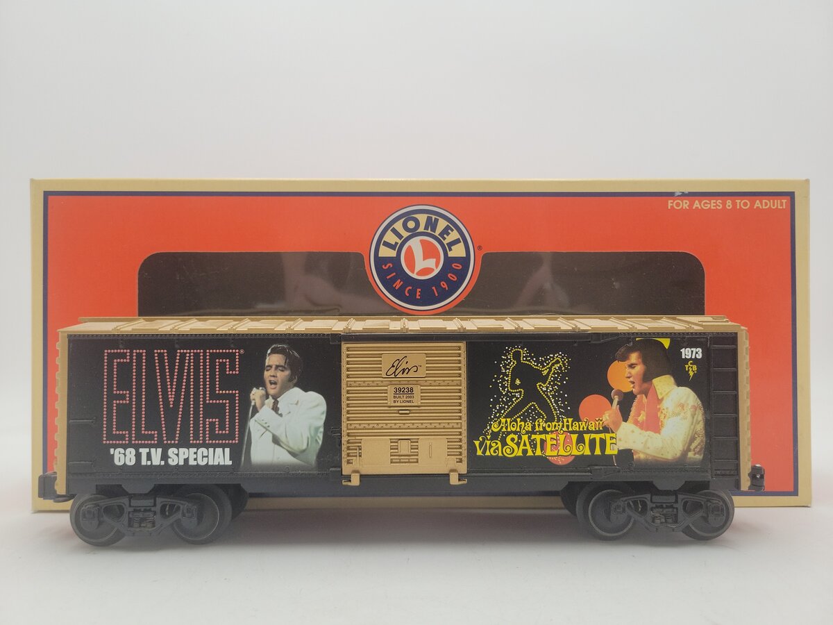 Lionel 6-39238 O Gauge Elvis Presley Commemorative Boxcar EX/Box