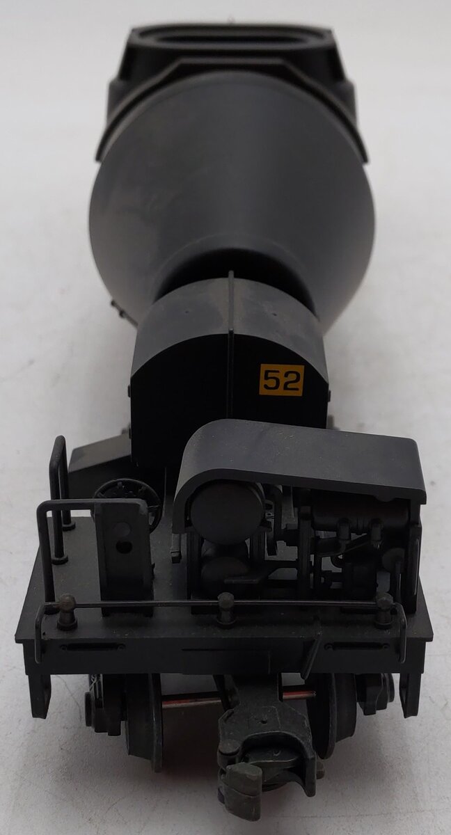 MTH 20-98201 O Gauge 4-Truck Black Hot Metal Car #52 EX