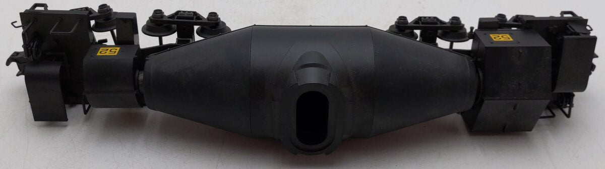MTH 20-98201 O Gauge 4-Truck Black Hot Metal Car #52 EX