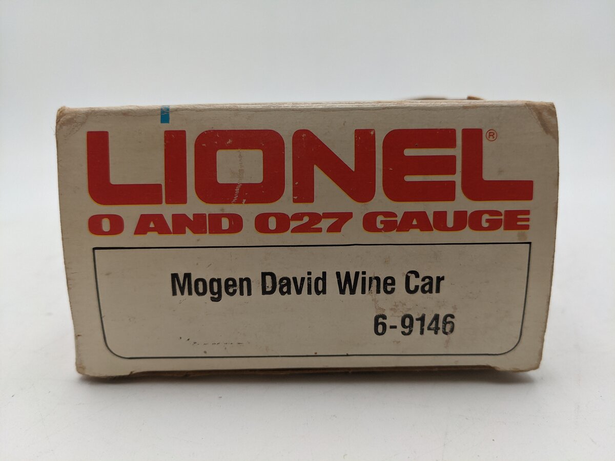 Lionel 6-9146 O Gauge Mogen David Wine Car EX/Box