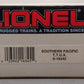Lionel 6-16345 O TTUX Flatcar w/ Southern Pacific Trailers VG/Box