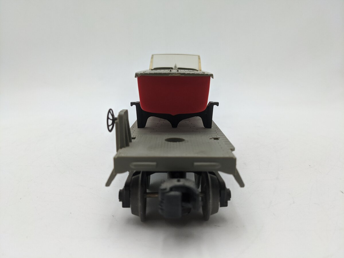 Lionel 6-16939 O Gauge United States Navy Flatcar w/ Boat #04040 EX