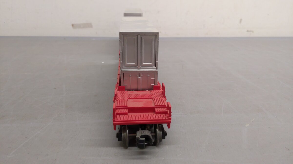 Lionel 6-16322 O Gauge TTUX Flatcar with 4 Sealand Trailers EX/Box
