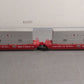 Lionel 6-16322 O Gauge TTUX Flatcar with 4 Sealand Trailers EX/Box