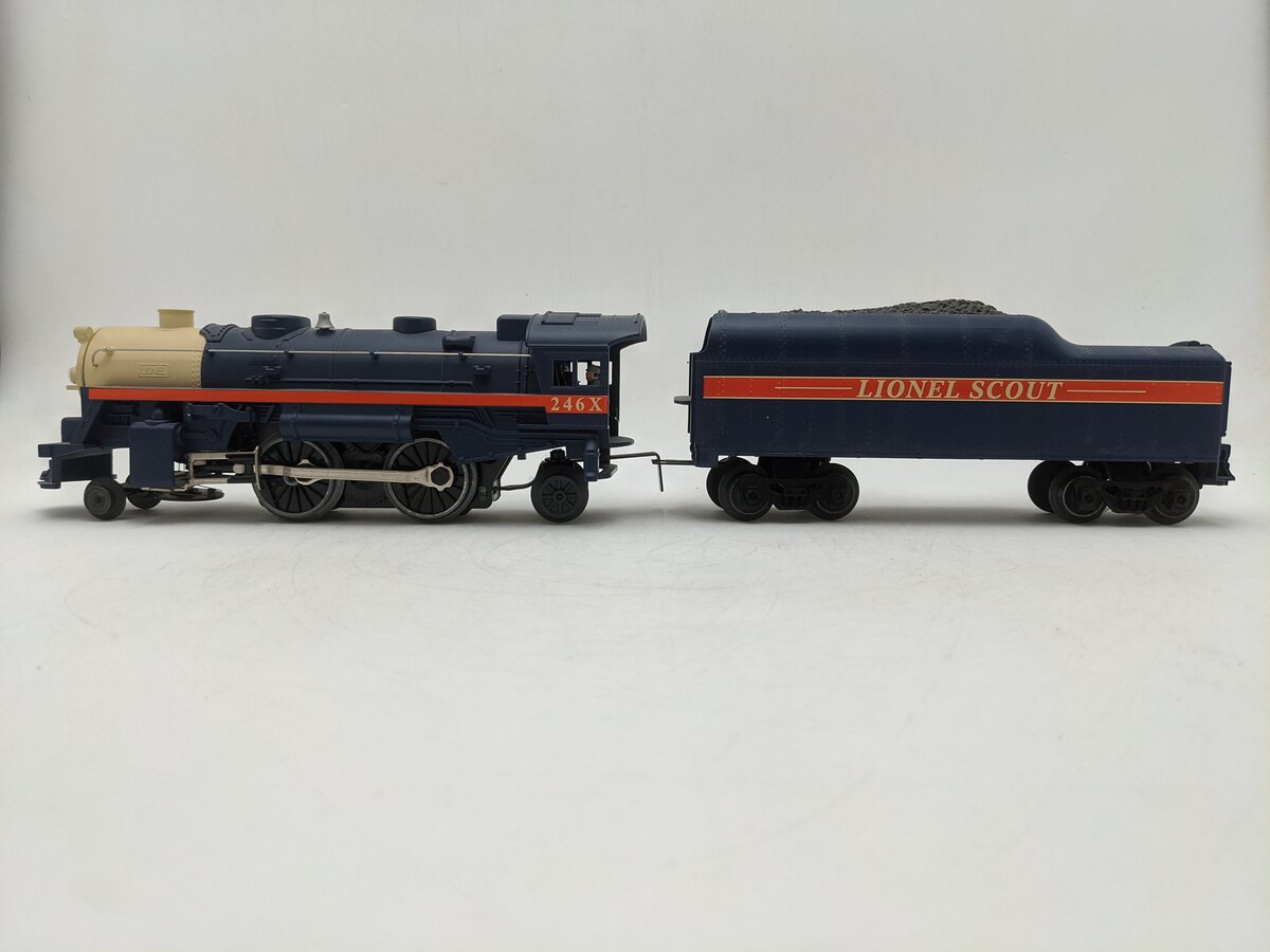Lionel 6-30127 O Gauge The Scout 2-4-2 Steam Locomotive w/ Tender #246X EX