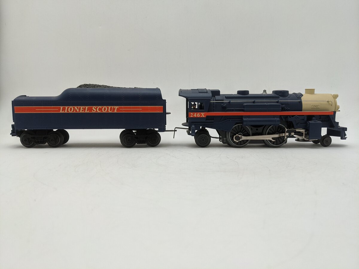 Lionel 6-30127 O Gauge The Scout 2-4-2 Steam Locomotive w/ Tender #246X EX
