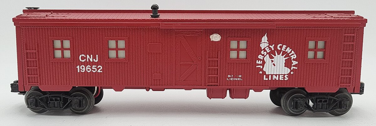 Lionel 6-19652 O Gauge Jersey Central Bunk Car EX