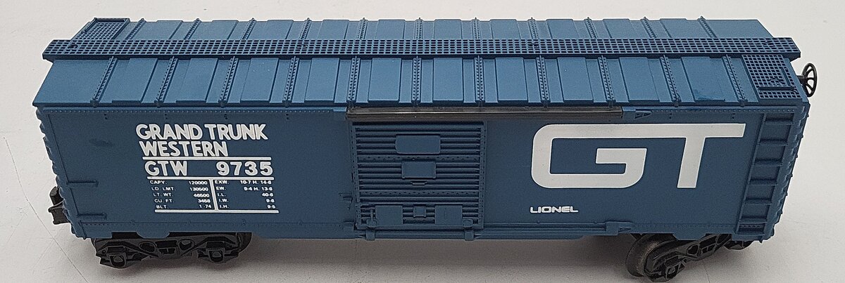 Lionel 6-9735 O Gauge Grand Trunk Boxcar VG/Box