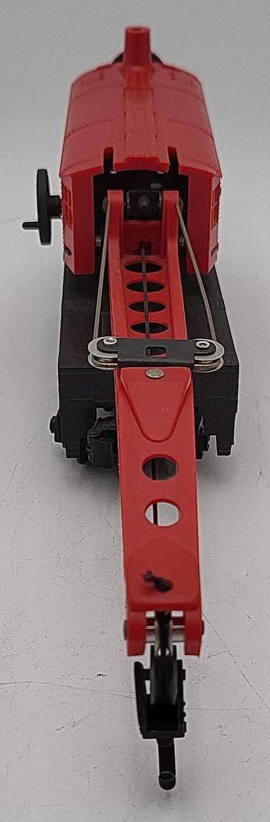 Lionel 6-16717 O Gauge Jersey Central Four Wheel Crane Car EX