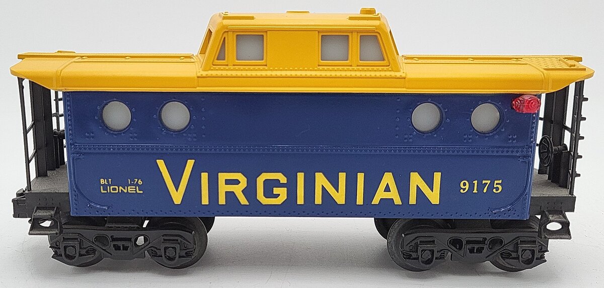 Lionel 6-9175 O Gauge Virginian Illuminated Caboose EX