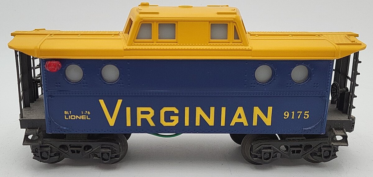 Lionel 6-9175 O Gauge Virginian Illuminated Caboose EX