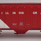 Weaver O Gauge BN Illinois Grain Corp. 3-Bay Covered Hopper #463659 EX
