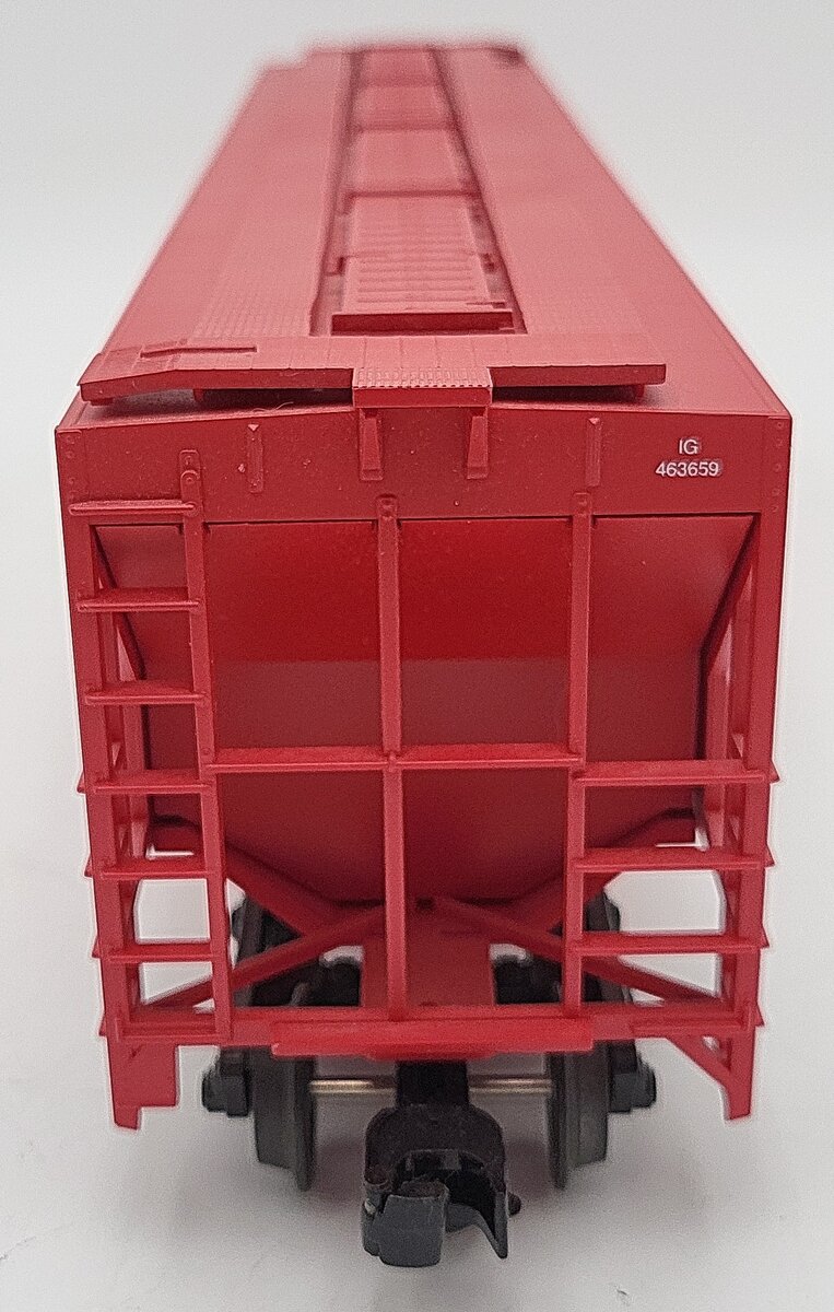 Weaver O Gauge BN Illinois Grain Corp. 3-Bay Covered Hopper #463659 EX