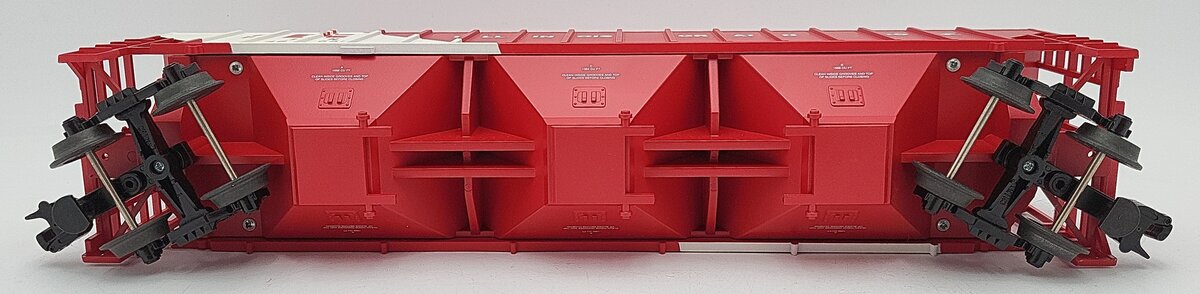 Weaver O Gauge BN Illinois Grain Corp. 3-Bay Covered Hopper #463659 EX