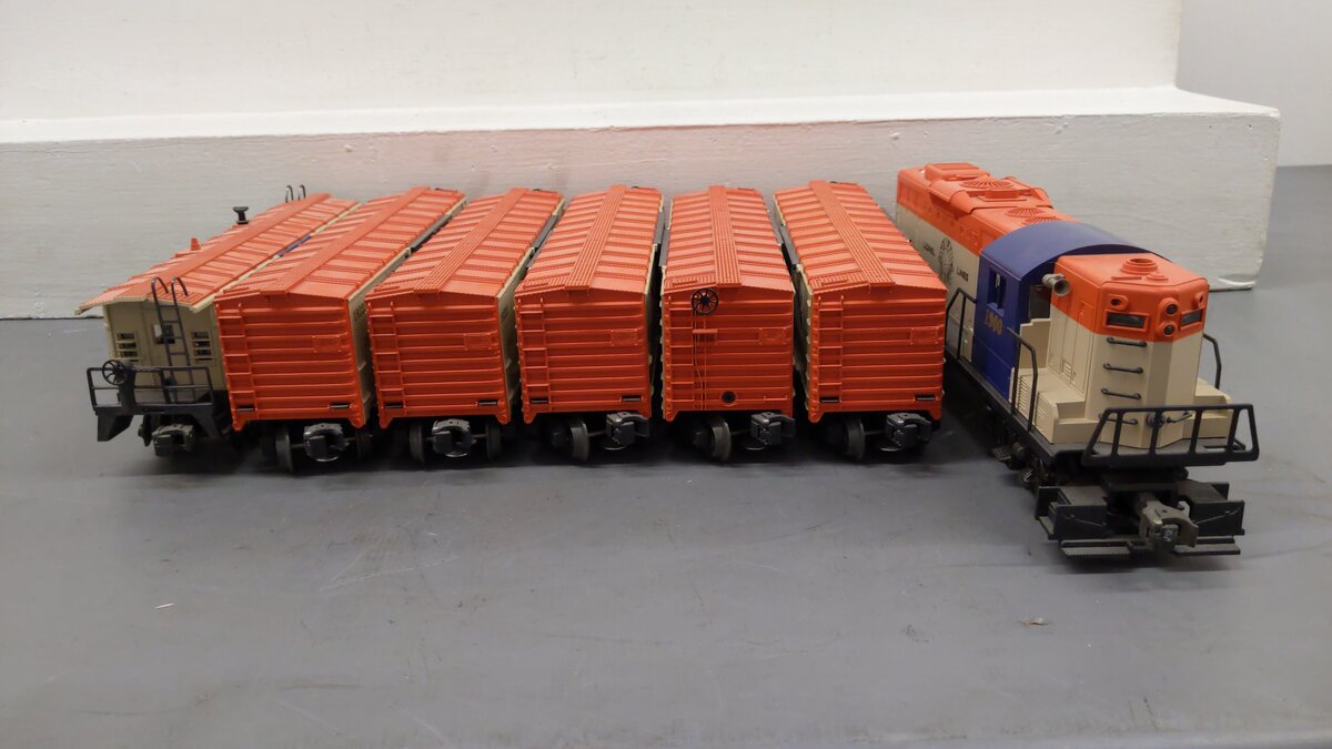 Lionel 6-11715 O Gauge 90th Anniversary Diesel Train Set with Railsounds VG/Box