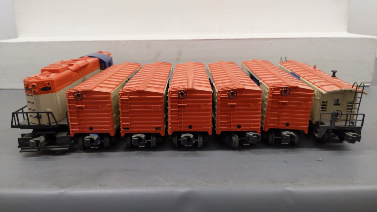 Lionel 6-11715 O Gauge 90th Anniversary Diesel Train Set with Railsounds VG/Box