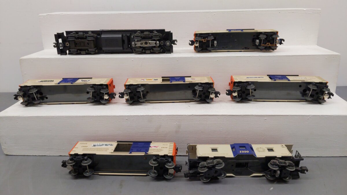 Lionel 6-11715 O Gauge 90th Anniversary Diesel Train Set with Railsounds VG/Box