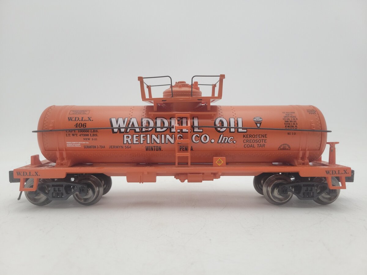 RMT 96886 O Waddell Oil Single Dome Tank Car EX/Box