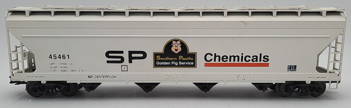 Weaver O Gauge SP Golden Pig Service Chemical Hopper Car #45461 EX