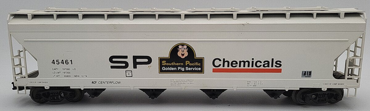 Weaver O Gauge SP Golden Pig Service Chemical Hopper Car #45461 EX