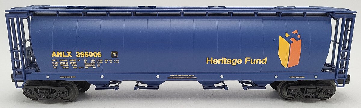 MTH 20-97598 O Alberta 100 Ton Hopper Car #396006 EX