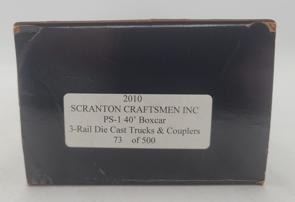 Weaver O Gauge Limited Edition Scranton Craftsmen 40' Boxcar #1956 (3 Rail) EX/Box