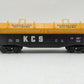 Lionel 6-16387 O Gauge Kansas City Southern Gondola w/Coil Covers EX