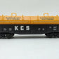 Lionel 6-16387 O Gauge Kansas City Southern Gondola w/Coil Covers EX