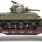 MTH 20-98913 O Pennsylvania Flat Car w/M4 Sherman Tank LN