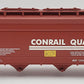 Weaver O Gauge Conrail Centerflow 4-Bay Hopper #892205 VG