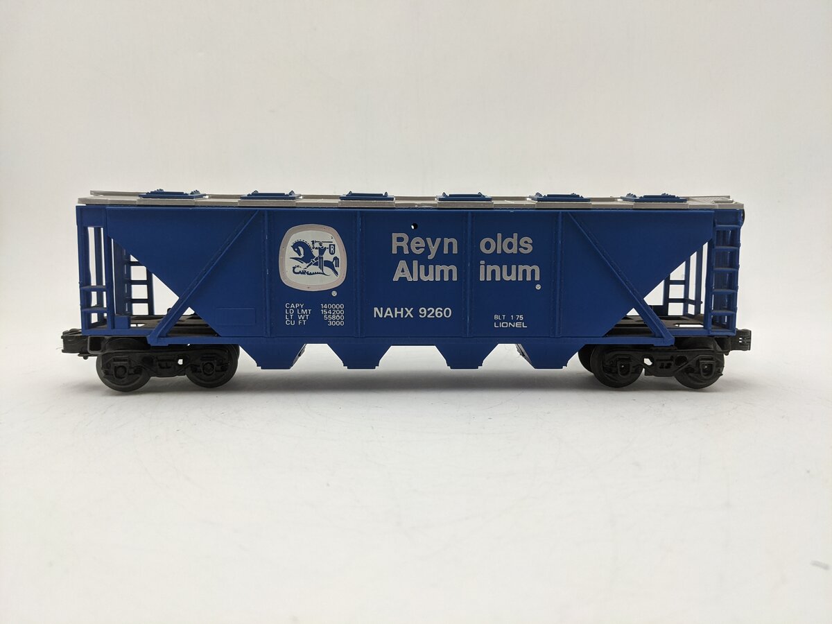 Lionel 6-9260 O Gauge Reynolds Billboard Covered Hopper #9260 EX