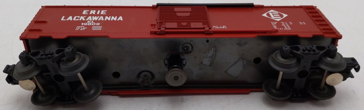 Lionel 6-19809 O Gauge Erie Lackawanna Operating Boxcar EX