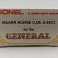 Lionel 6-9553 O Gauge Western & Atlantic Horse Car EX/Box