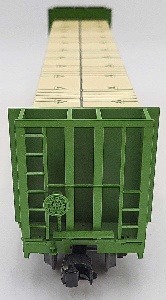 Weaver 615969 O Scale Burlington Northern 50' Bulkhead Flatcar EX