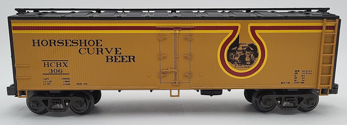 Weaver MSHIP11LD O Horseshoe Curve Beer Woodside Refrigerator #306 - 3 Rail LN