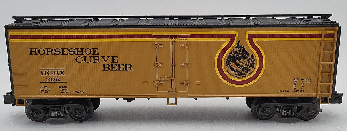 Weaver MSHIP11LD O Horseshoe Curve Beer Woodside Refrigerator #306 - 3 Rail LN
