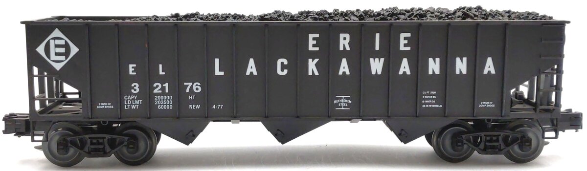 Weaver O Scale Erie Lackawanna Coal Hopper #32176 VG