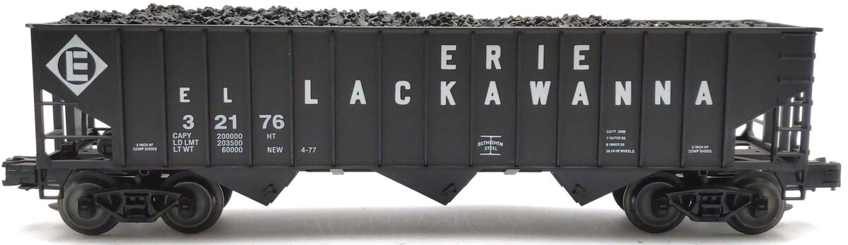 Weaver O Scale Erie Lackawanna Coal Hopper #32176 VG