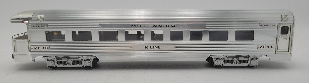 K-Line K4601 O Gauge Millennium Aluminum Passenger Car #2000/2001 EX/Box