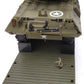MTH 30-76745 U.S. Army RailKing Flat Car #4250 with Wolverine Tank EX