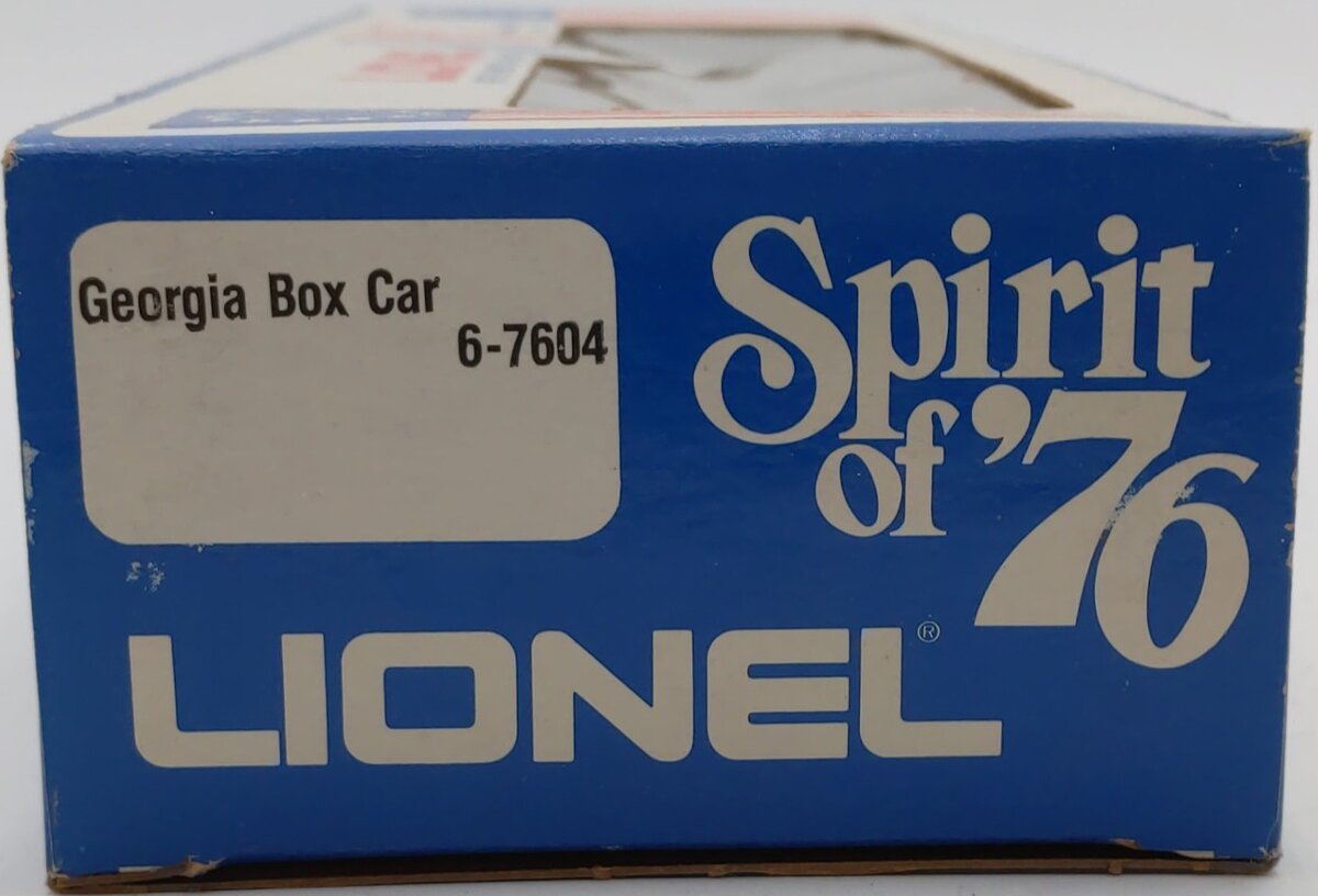 Lionel 6-7604 O Gauge State of Georgia Boxcar #7604 EX/Box