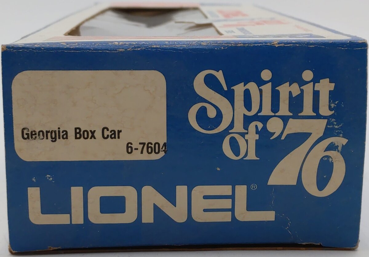Lionel 6-7604 O Gauge State of Georgia Boxcar #7604 EX/Box