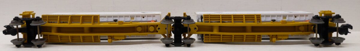 Lionel 6-52042 O BN TTUX Flatcar with Trailer EX/Box