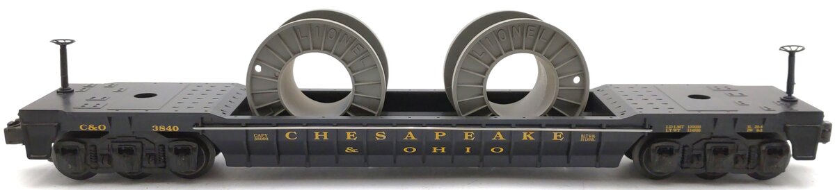 Lionel 6-16946 O Gauge Chesapeake & Ohio F9 Well Car #3840 LN