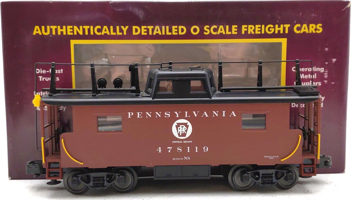 MTH 20-91613 O Pennsylvania N8 Caboose #478119