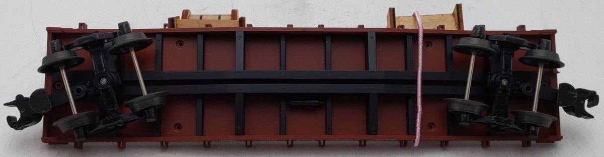 Weaver MSHIP10LD O Gauge TTX Fish Belly Flatcar #475084 (3-Rail) EX