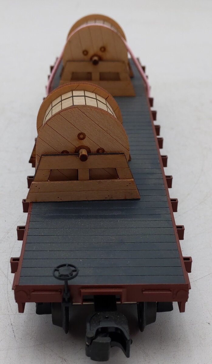 Weaver MSHIP10LD O Gauge TTX Fish Belly Flatcar #475084 (3-Rail) EX