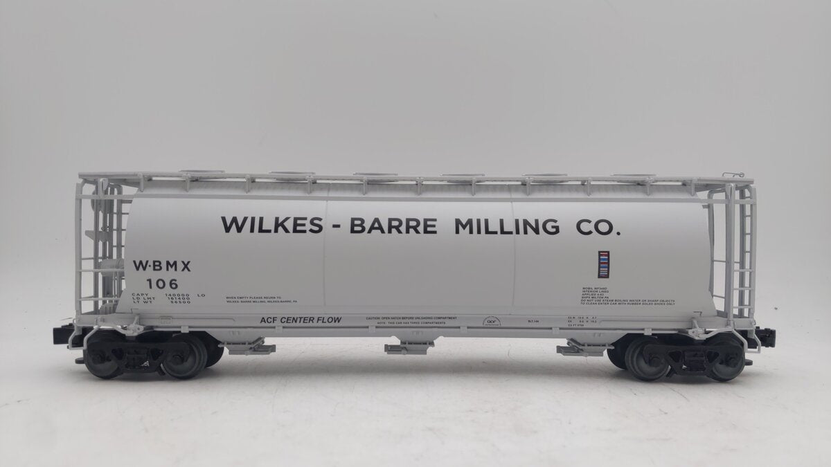 Lionel 6-84925 O Wilkes-Barre Mining Cylindrical Covered Hopper #106 EX/Box